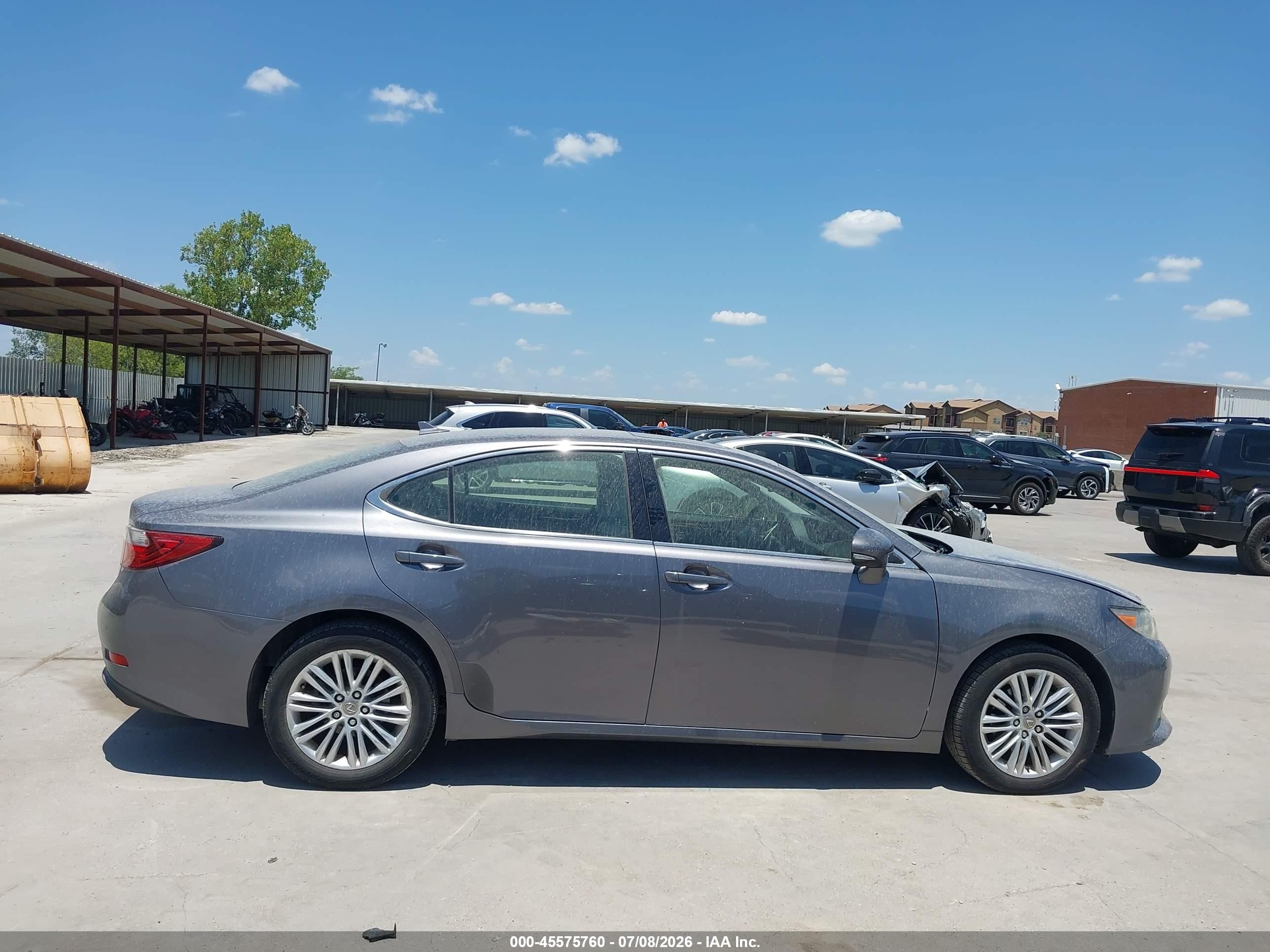 2013 Lexus Es 350   Gray vin: JTHBK1GG4D2052686