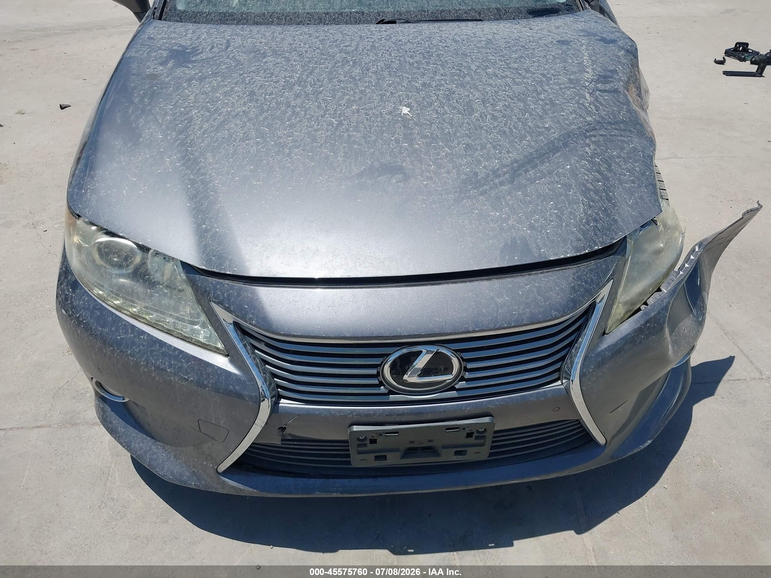 2013 Lexus Es 350   Gray vin: JTHBK1GG4D2052686