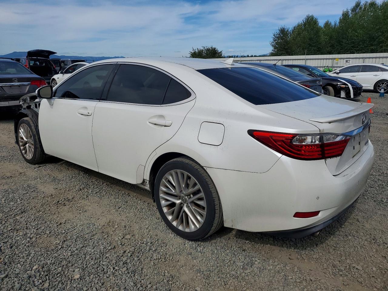 2013 Lexus Es 350 White vin: JTHBK1GG4D2054339