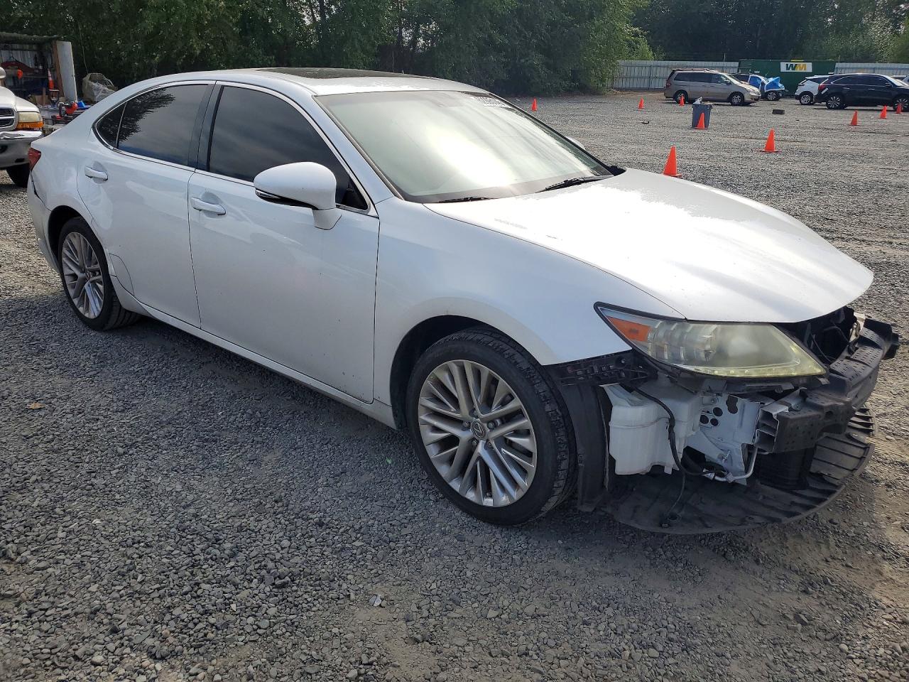 2013 Lexus Es 350 White vin: JTHBK1GG4D2054339