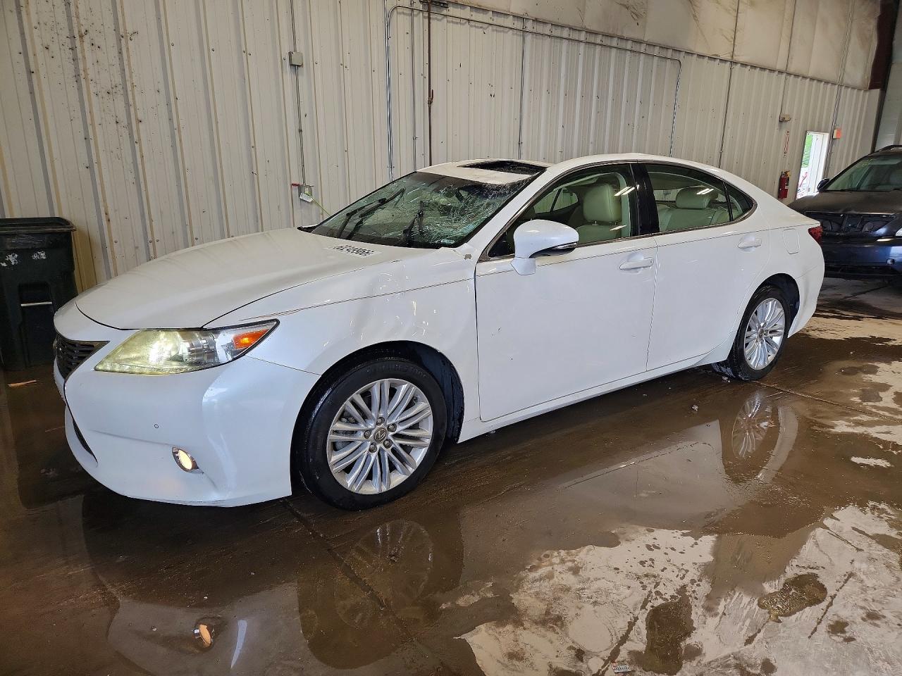 2013 Lexus Es 350 White vin: JTHBK1GG4D2054373