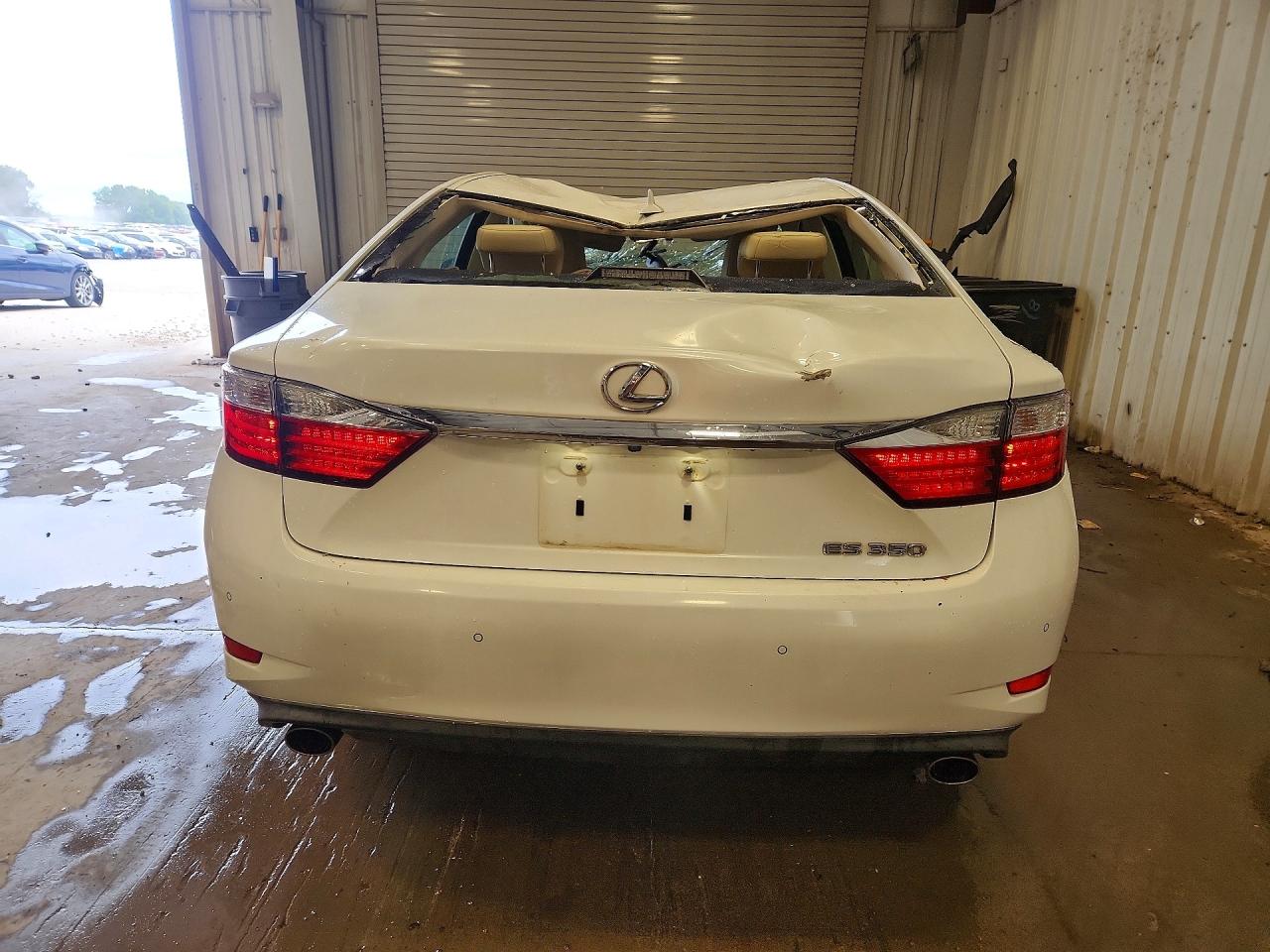 2013 Lexus Es 350 White vin: JTHBK1GG4D2054373