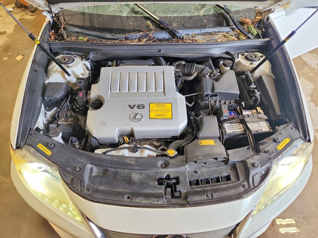 2013 Lexus Es 350 White vin: JTHBK1GG4D2054373