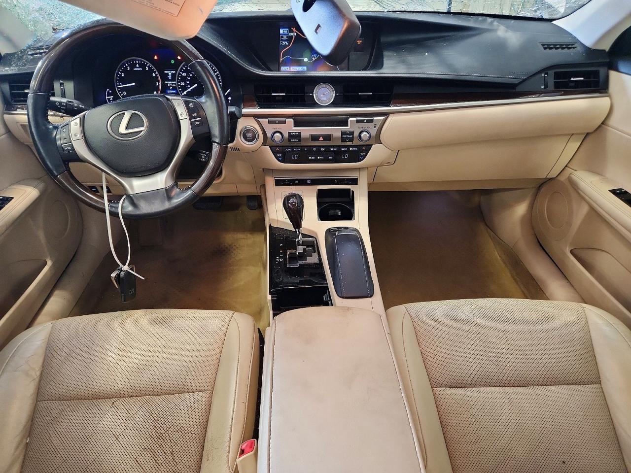 2013 Lexus Es 350 White vin: JTHBK1GG4D2054373