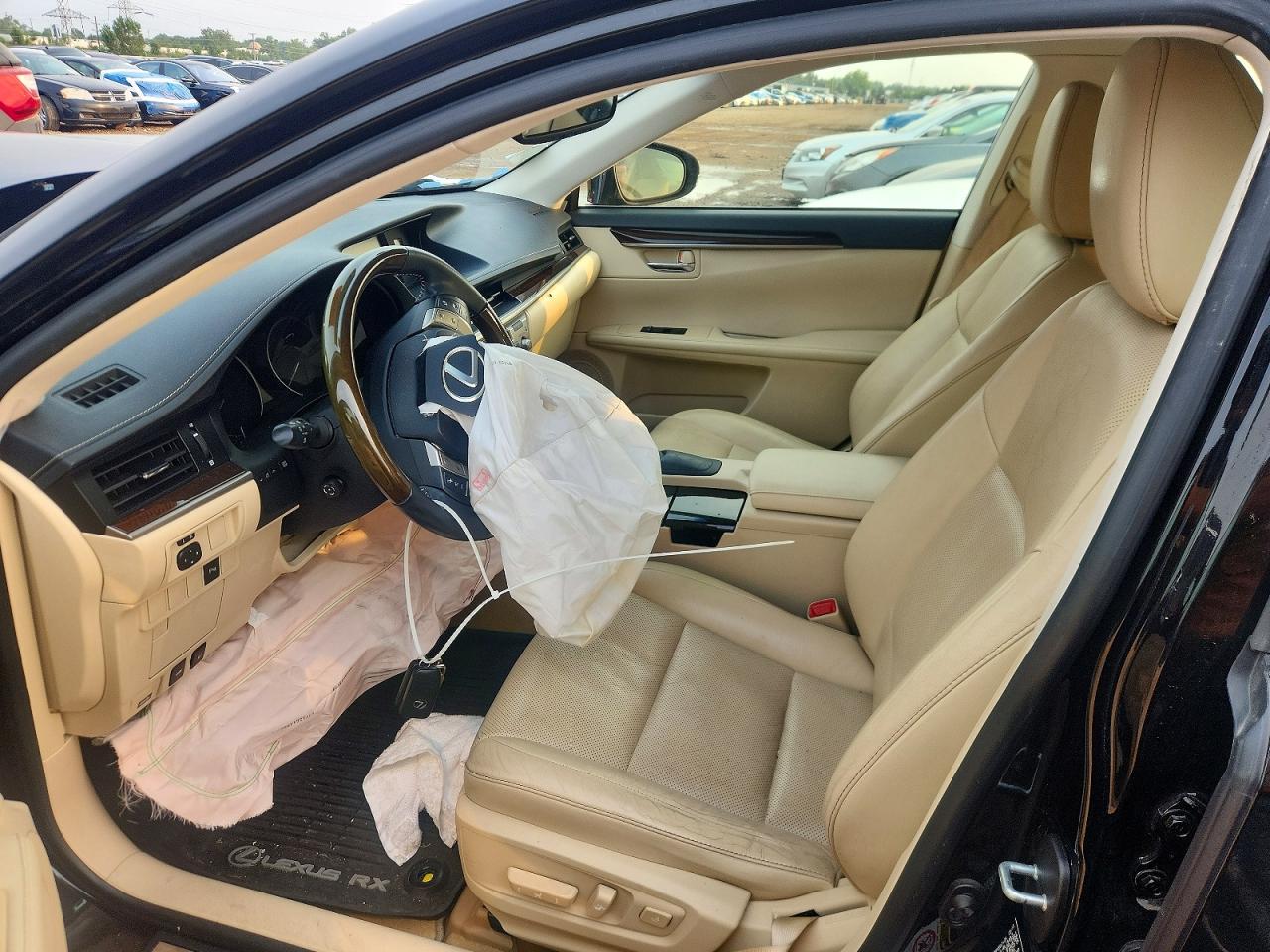 2013 Lexus Es 350 Black vin: JTHBK1GG4D2055913