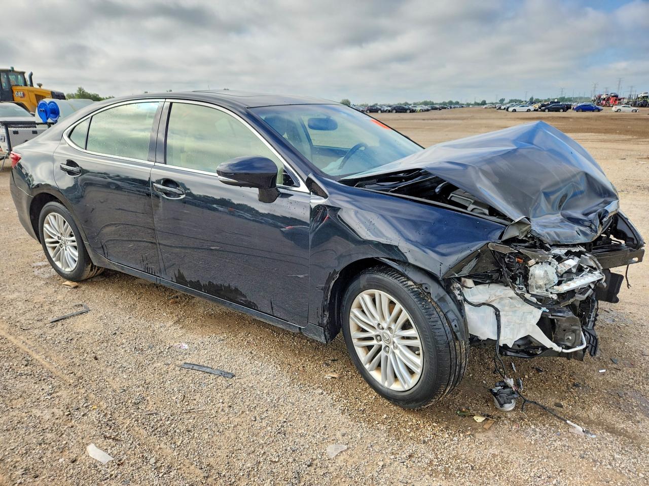 2013 Lexus Es 350 Black vin: JTHBK1GG4D2055913