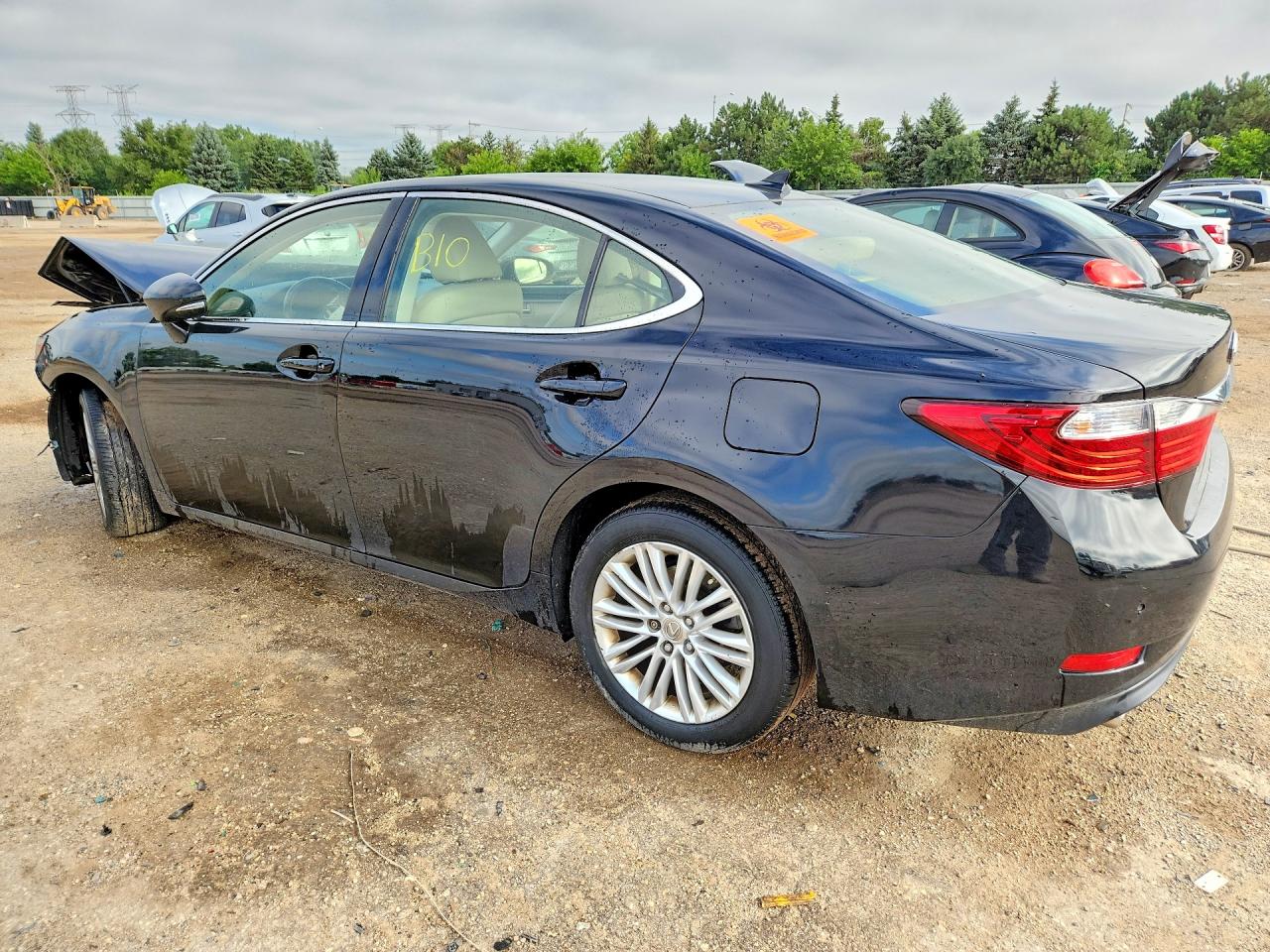 2013 Lexus Es 350 Black vin: JTHBK1GG4D2055913