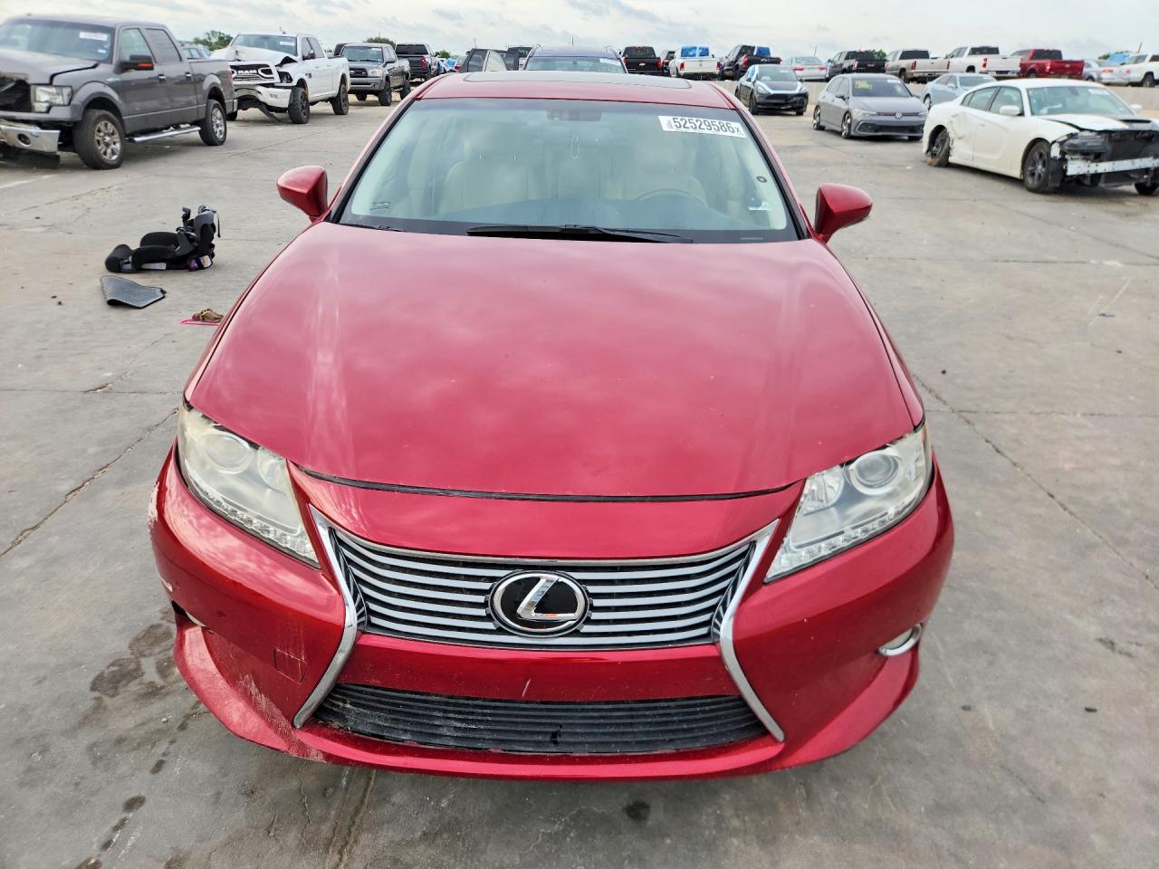 2013 Lexus Es 350 Red vin: JTHBK1GG4D2062182