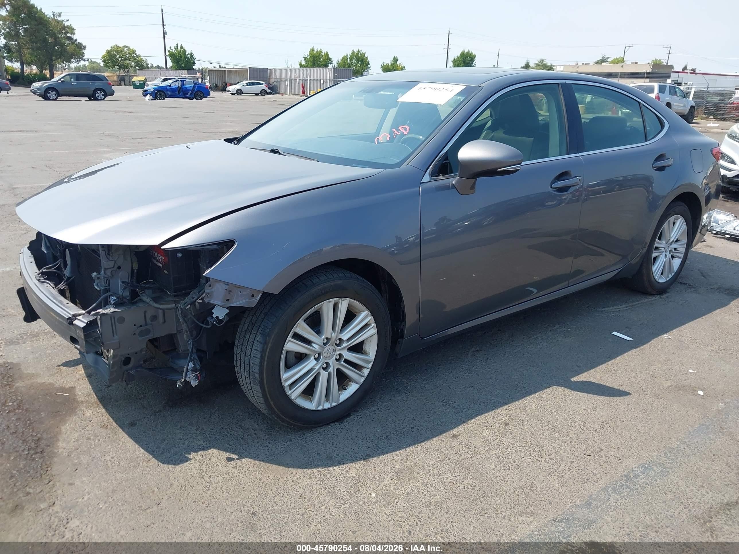 2013 Lexus Es 350   Gray vin: JTHBK1GG4D2063851