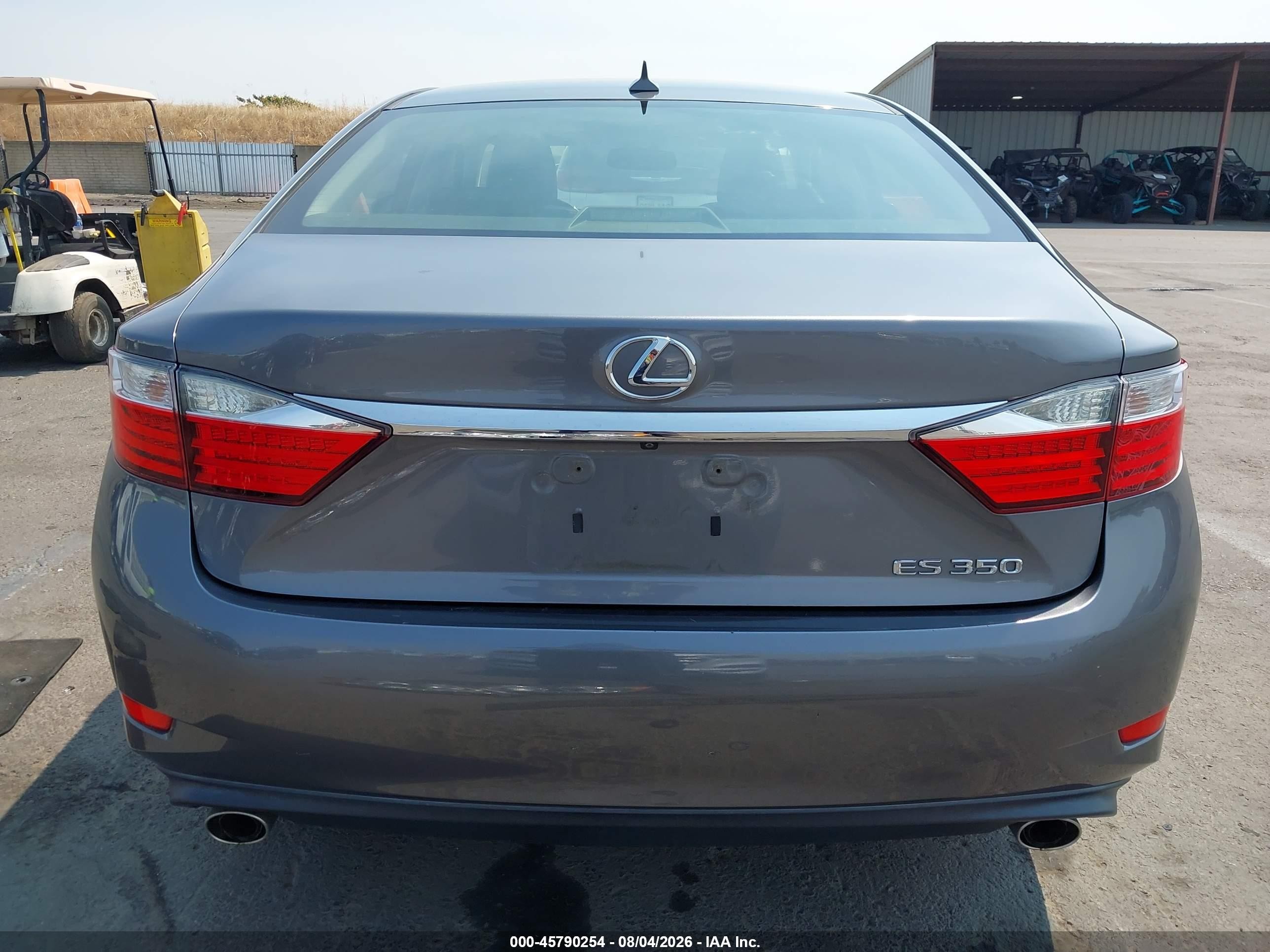 2013 Lexus Es 350   Gray vin: JTHBK1GG4D2063851