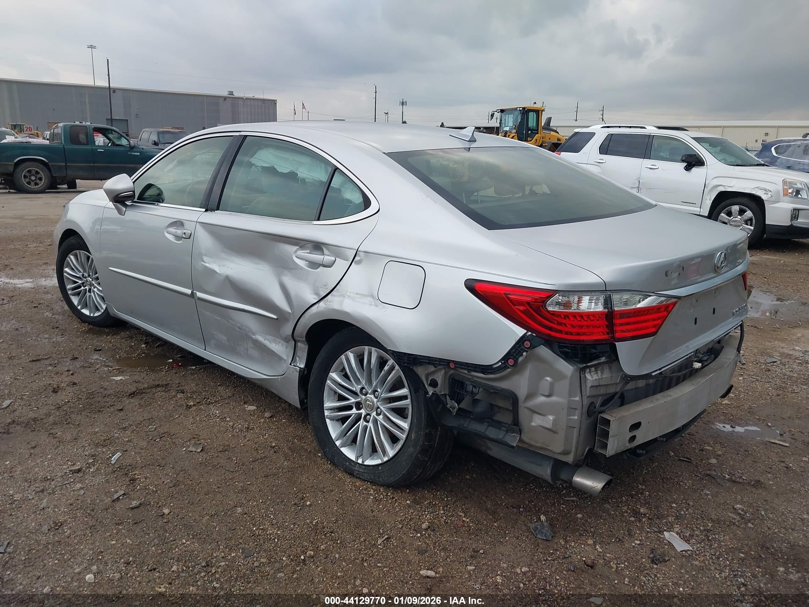 2013 Lexus Es 350   Silver vin: JTHBK1GG4D2082707