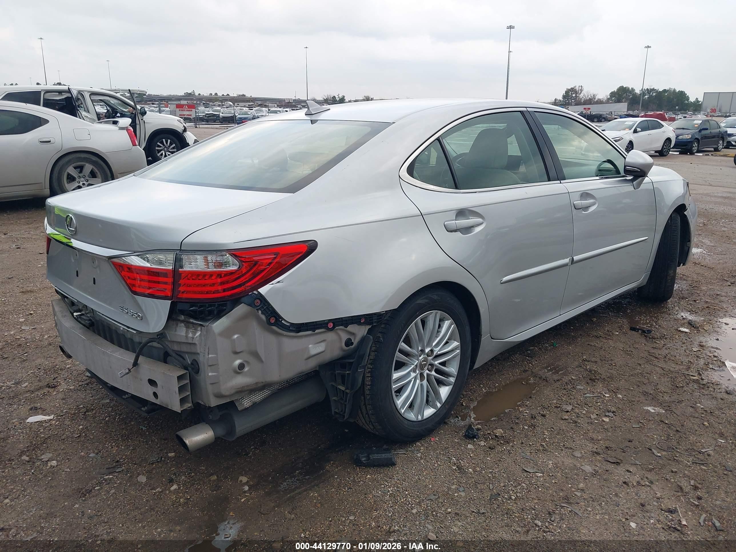 2013 Lexus Es 350   Silver vin: JTHBK1GG4D2082707