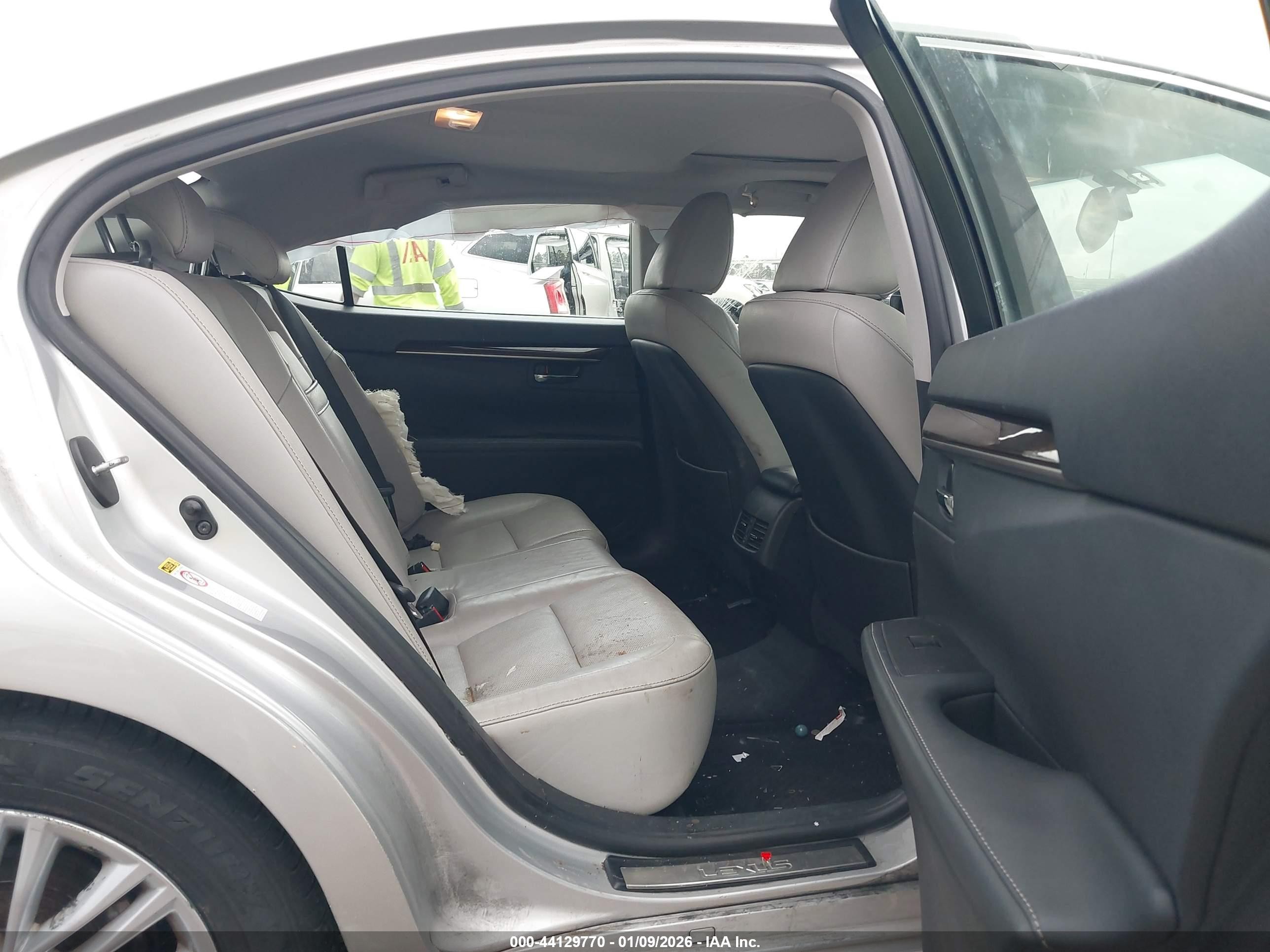 2013 Lexus Es 350   Silver vin: JTHBK1GG4D2082707