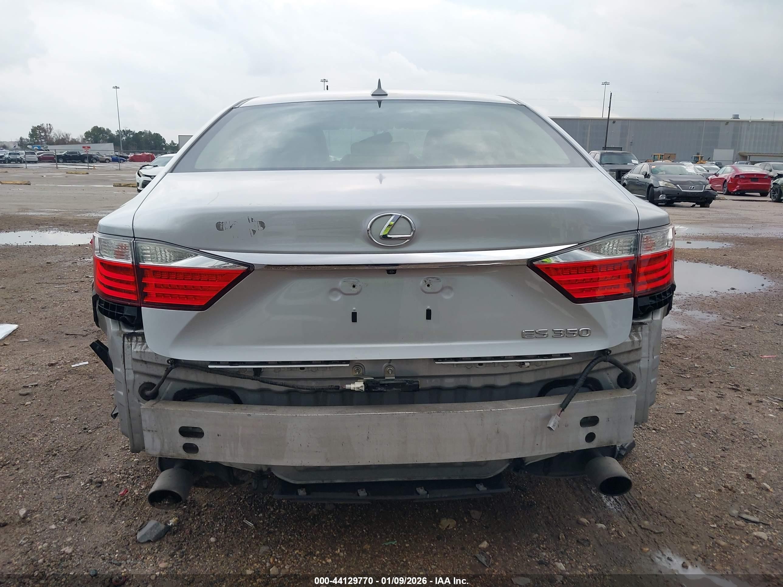 2013 Lexus Es 350   Silver vin: JTHBK1GG4D2082707