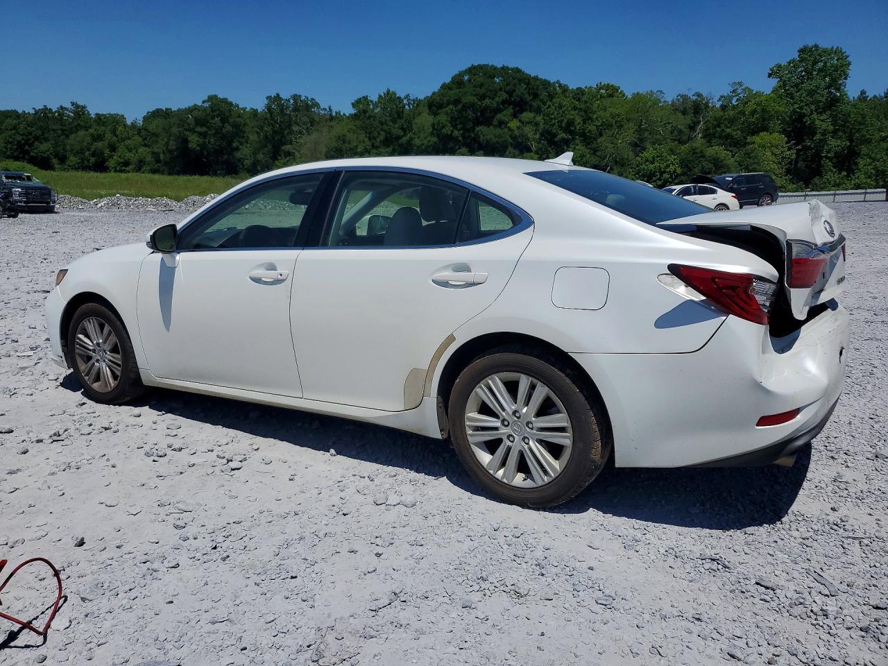 2013 Lexus Es 350 White vin: JTHBK1GG4D2083758