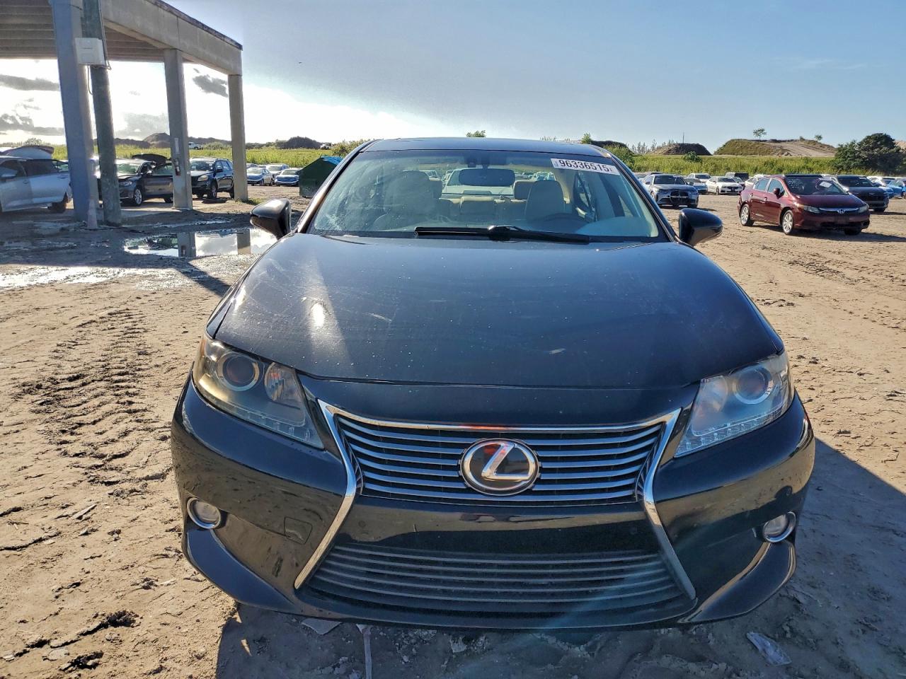 2014 Lexus Es 350 Black vin: JTHBK1GG4E2091988