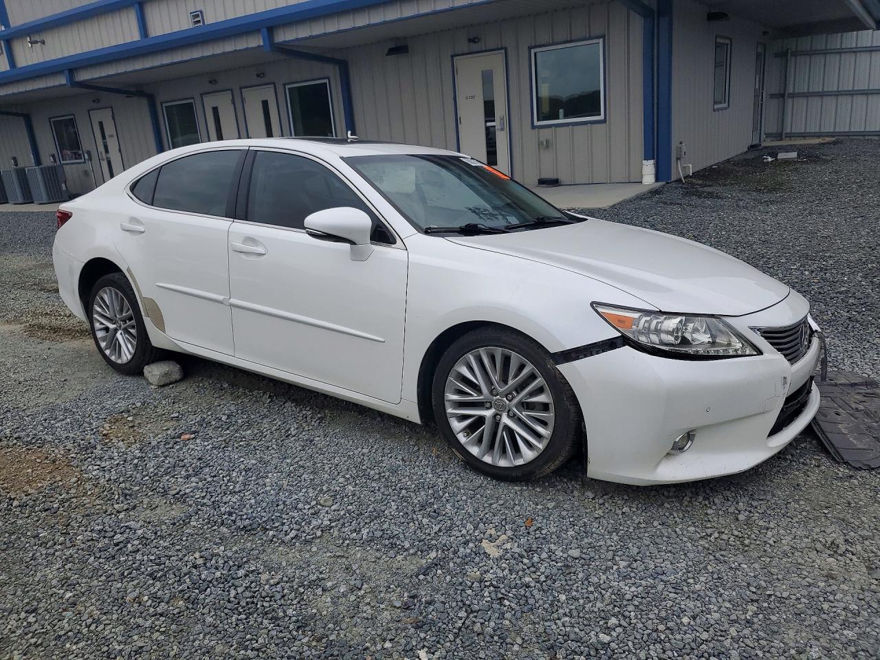 2014 Lexus Es 350 White vin: JTHBK1GG4E2093224