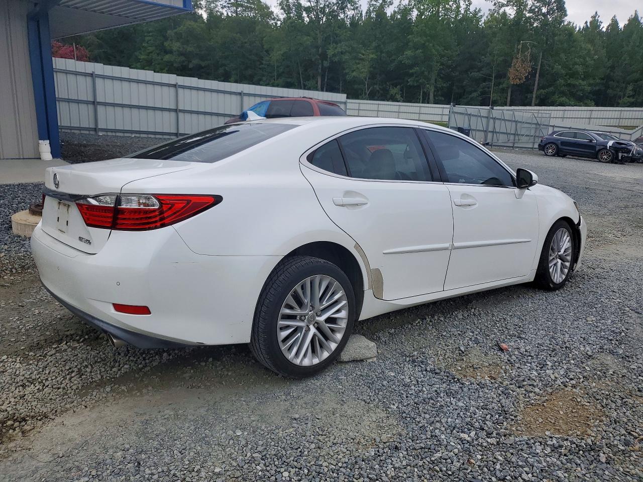 2014 Lexus Es 350 White vin: JTHBK1GG4E2093224