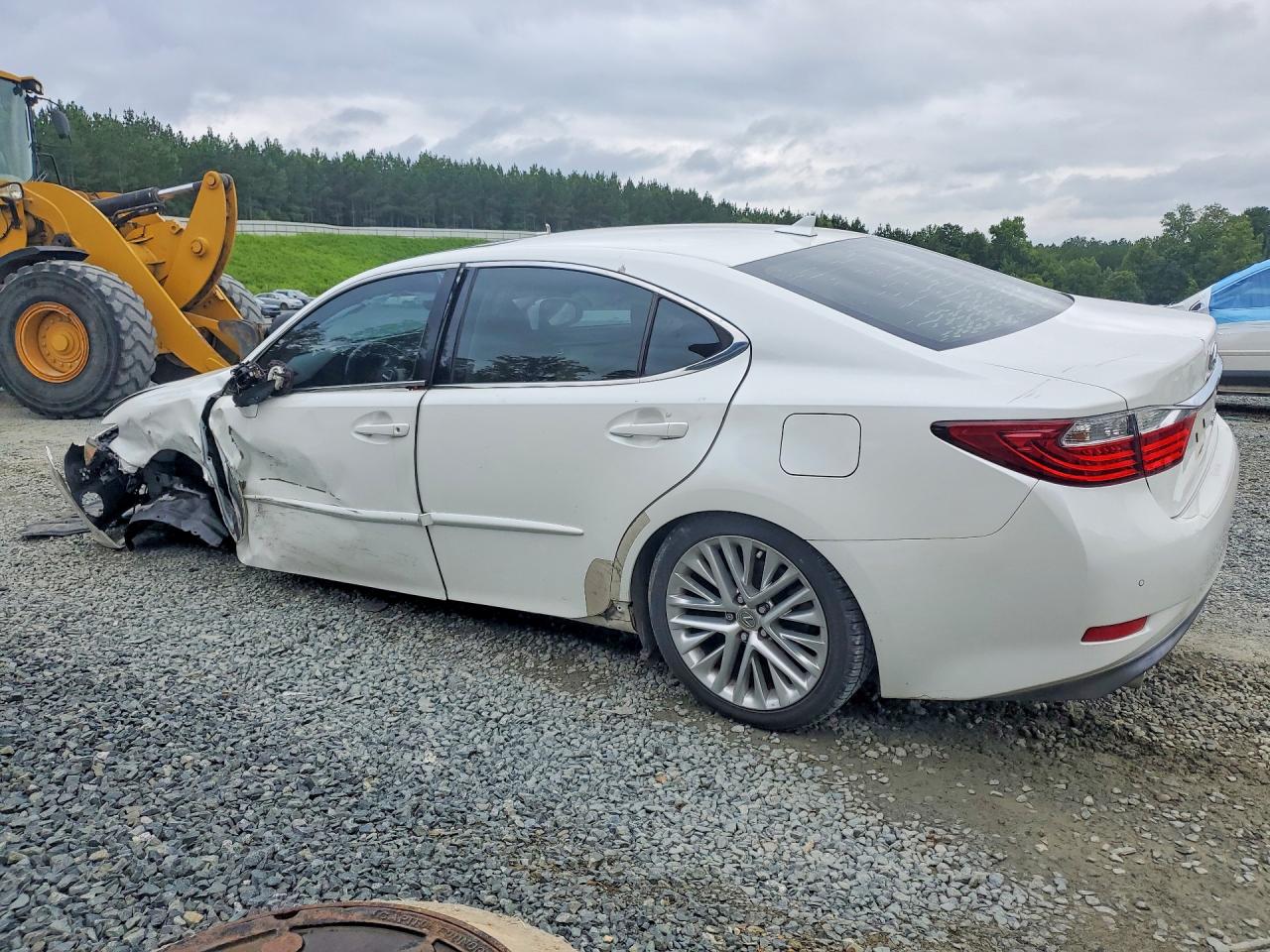 2014 Lexus Es 350 White vin: JTHBK1GG4E2093224