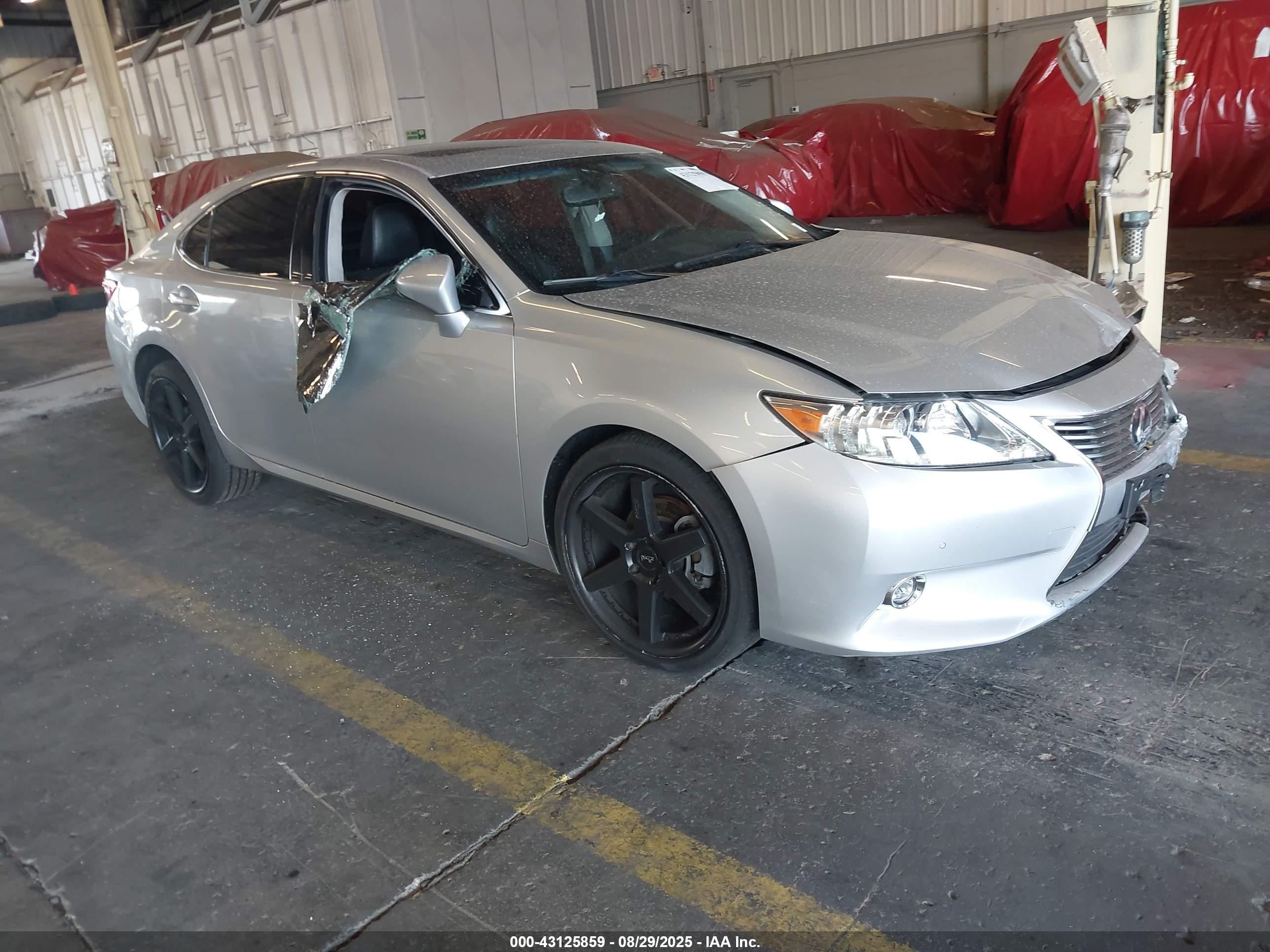 2014 Lexus Es 350   Silver vin: JTHBK1GG4E2094258