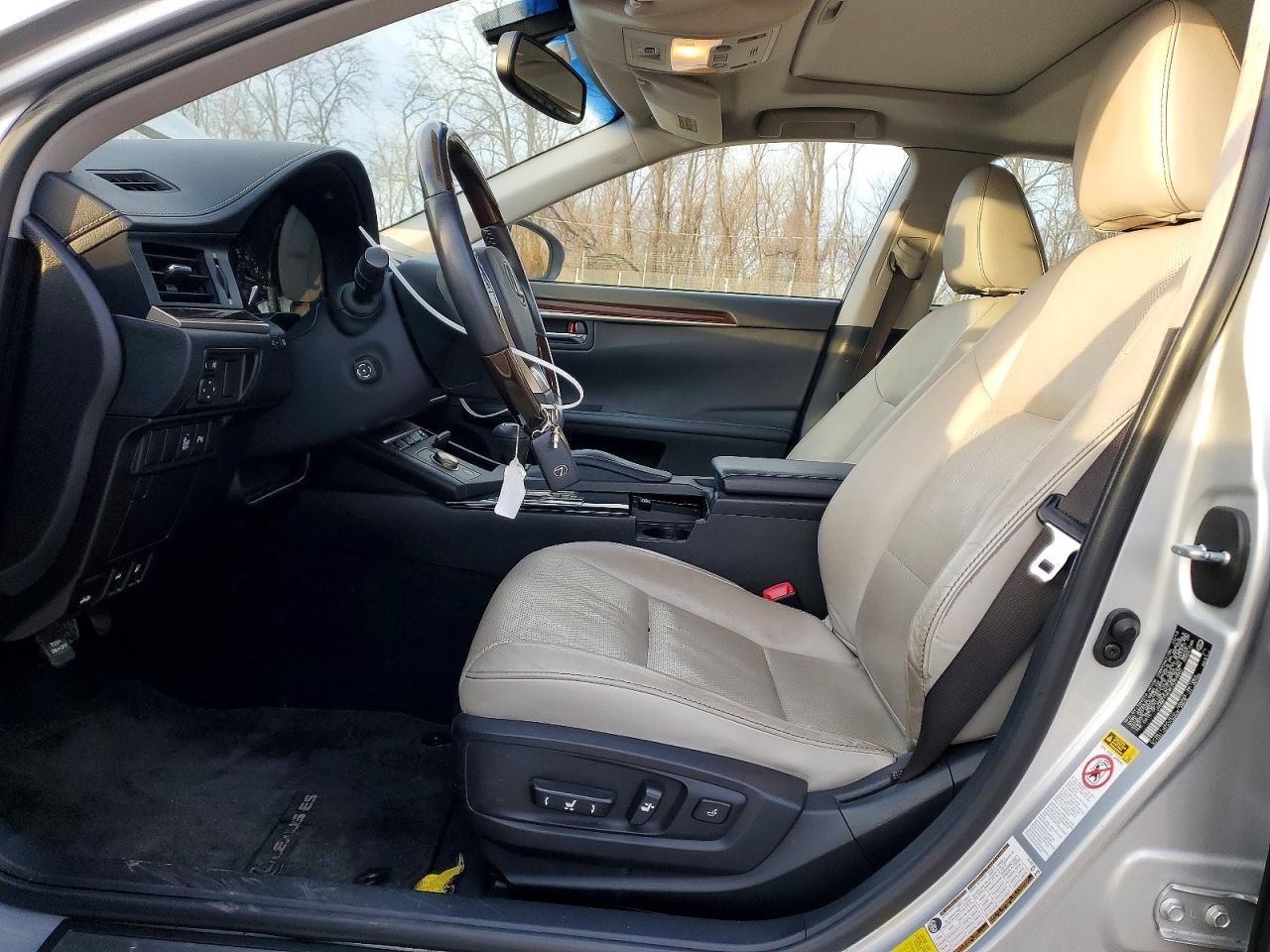 2014 Lexus Es 350 Base Silver vin: JTHBK1GG4E2094860
