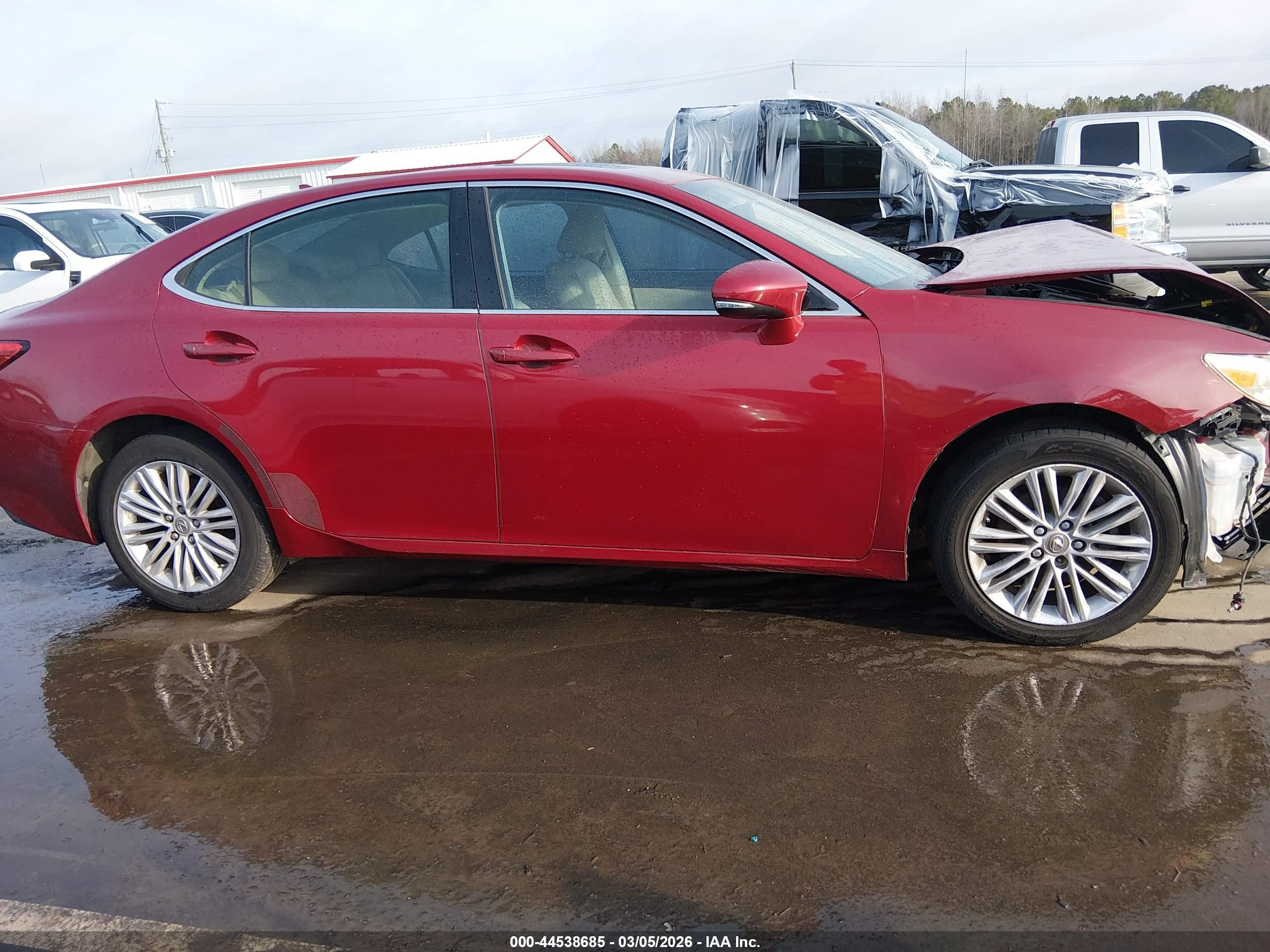 2014 Lexus Es 350   Red vin: JTHBK1GG4E2096446
