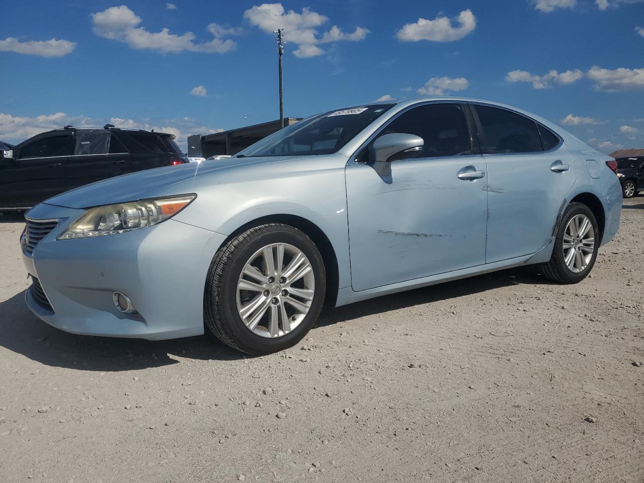 2014 Lexus Es 350 Blue vin: JTHBK1GG4E2105534
