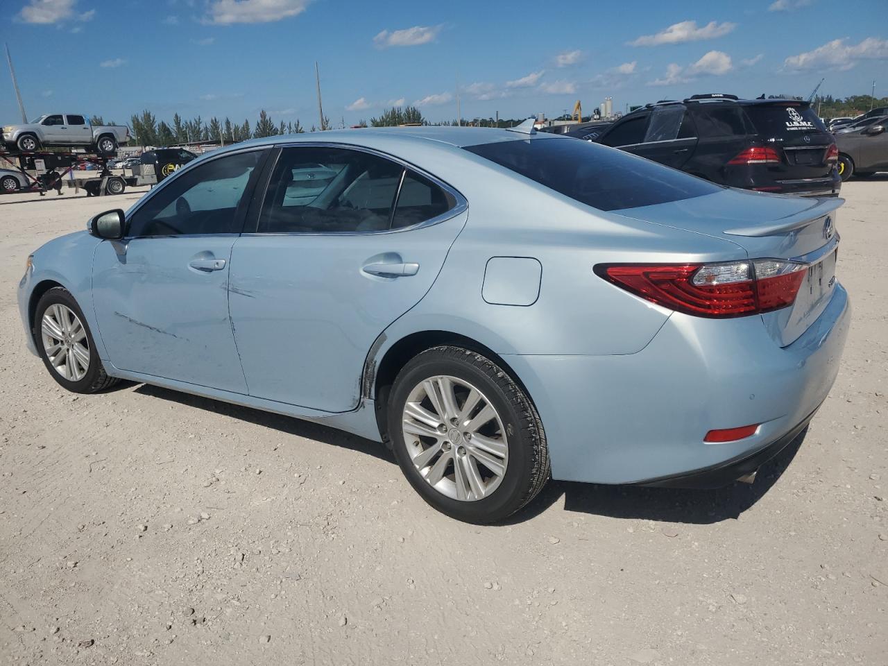 2014 Lexus Es 350 Blue vin: JTHBK1GG4E2105534