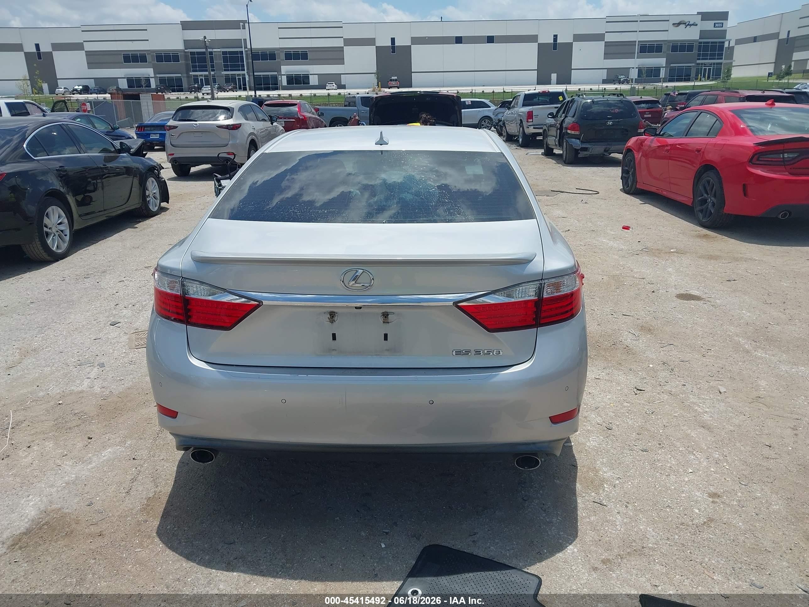2014 Lexus Es 350   Silver vin: JTHBK1GG4E2112869
