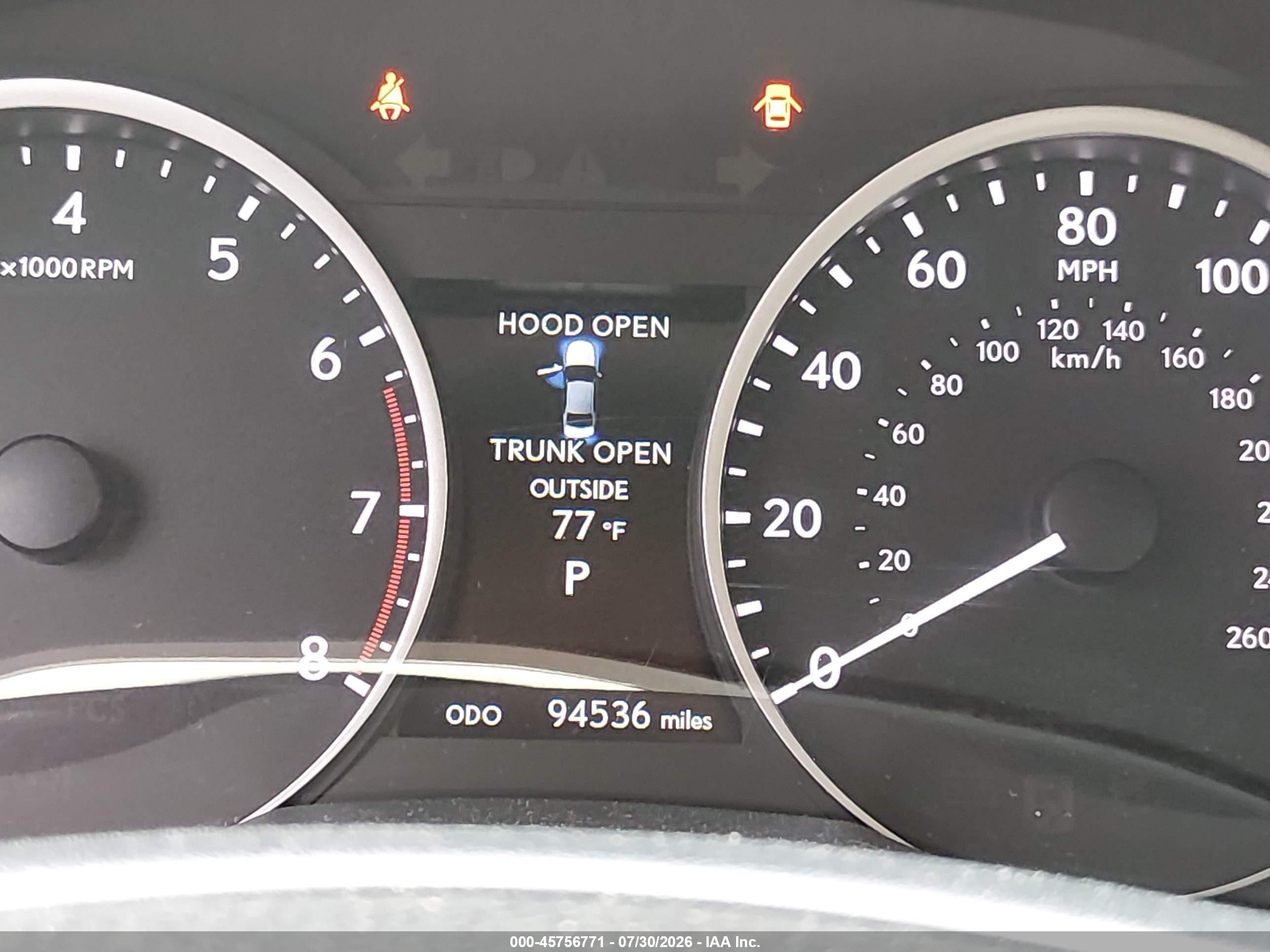 2014 Lexus Es 350   Dark Blue vin: JTHBK1GG4E2117523