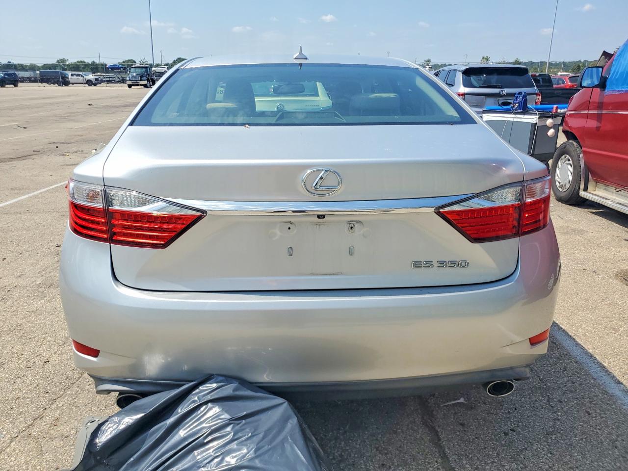 2014 Lexus Es 350 Silver vin: JTHBK1GG4E2118025
