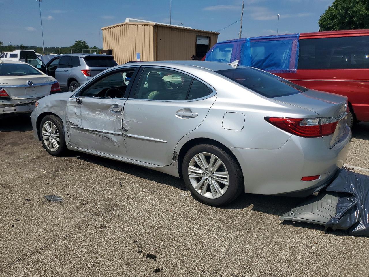 2014 Lexus Es 350 Silver vin: JTHBK1GG4E2118025