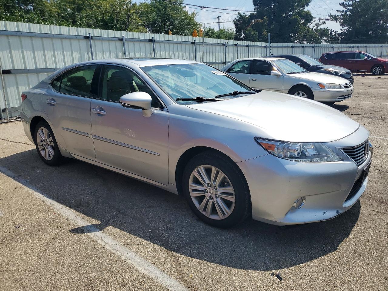 2014 Lexus Es 350 Silver vin: JTHBK1GG4E2118025