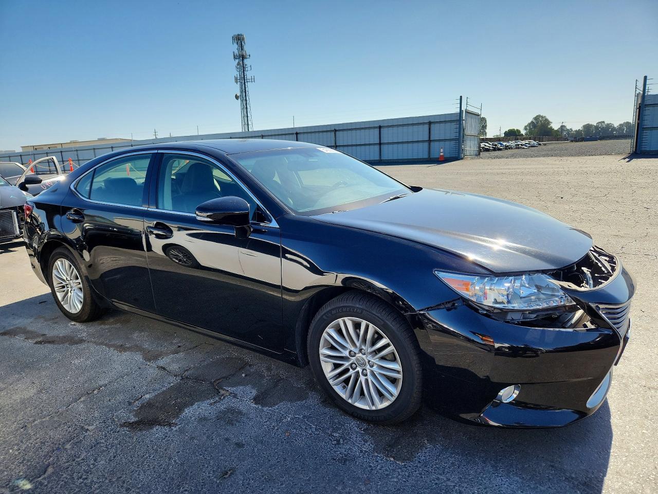 2014 Lexus Es 350 Black vin: JTHBK1GG4E2125279
