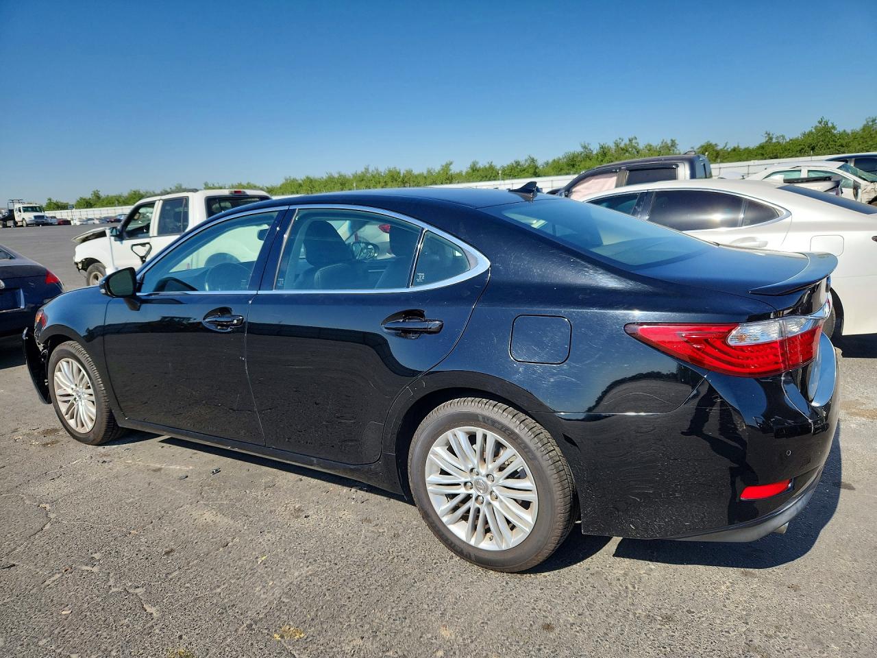 2014 Lexus Es 350 Black vin: JTHBK1GG4E2125279