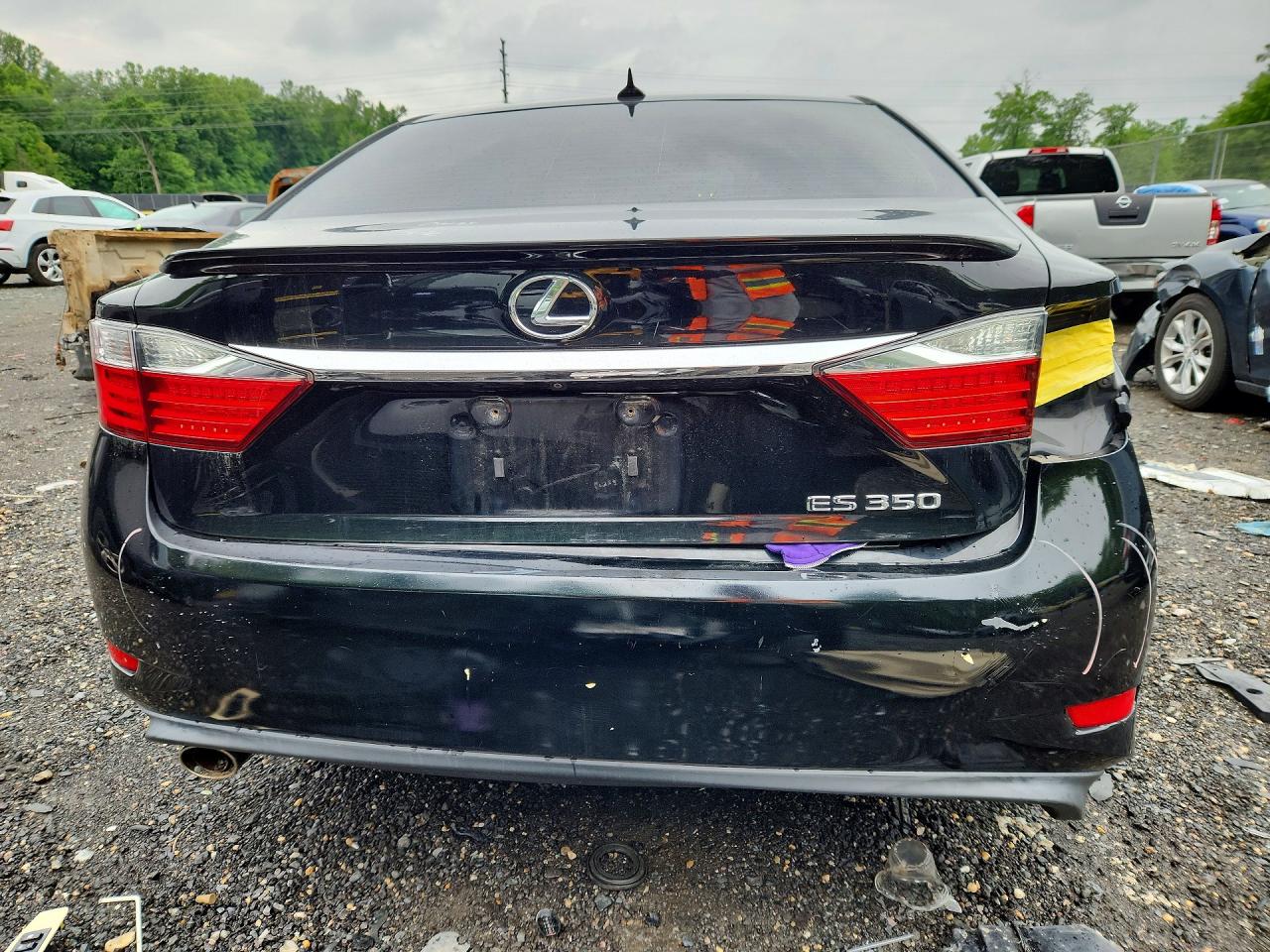 2014 Lexus Es 350 Black vin: JTHBK1GG4E2131258