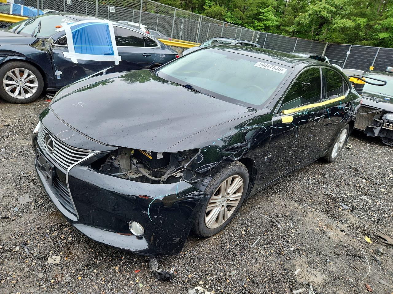 2014 Lexus Es 350 Black vin: JTHBK1GG4E2131258
