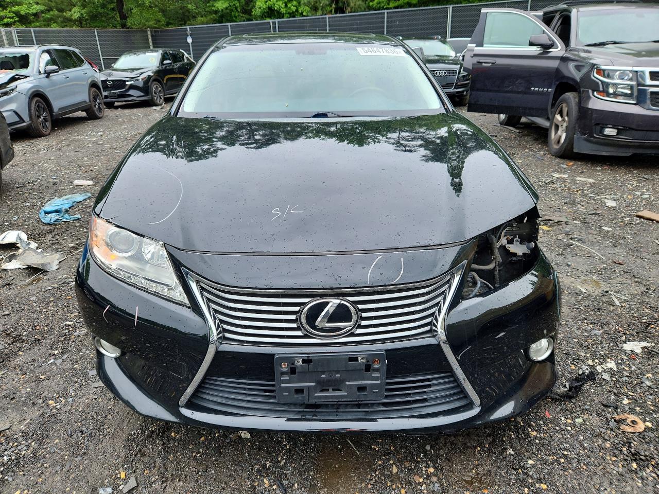 2014 Lexus Es 350 Black vin: JTHBK1GG4E2131258