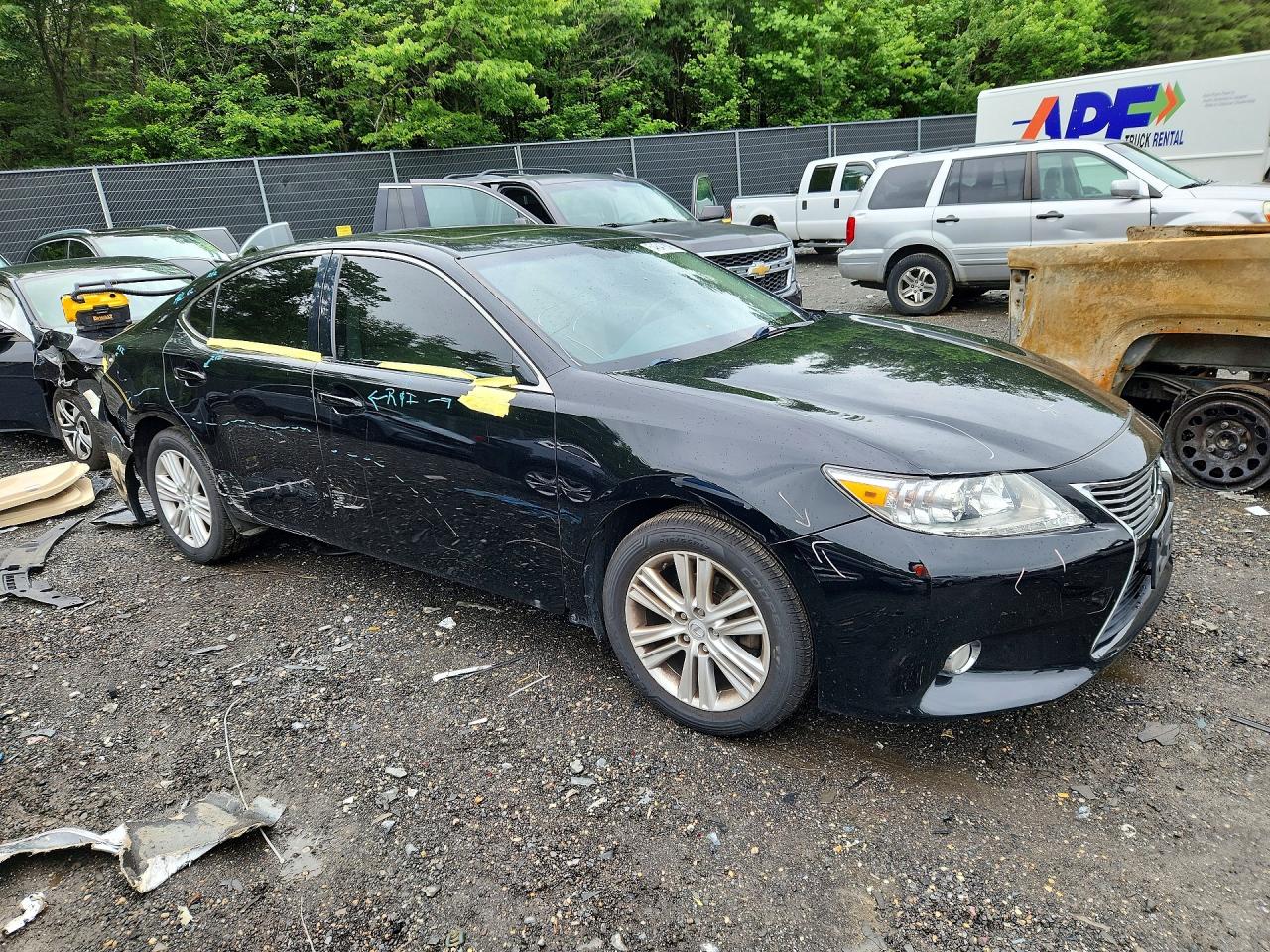 2014 Lexus Es 350 Black vin: JTHBK1GG4E2131258