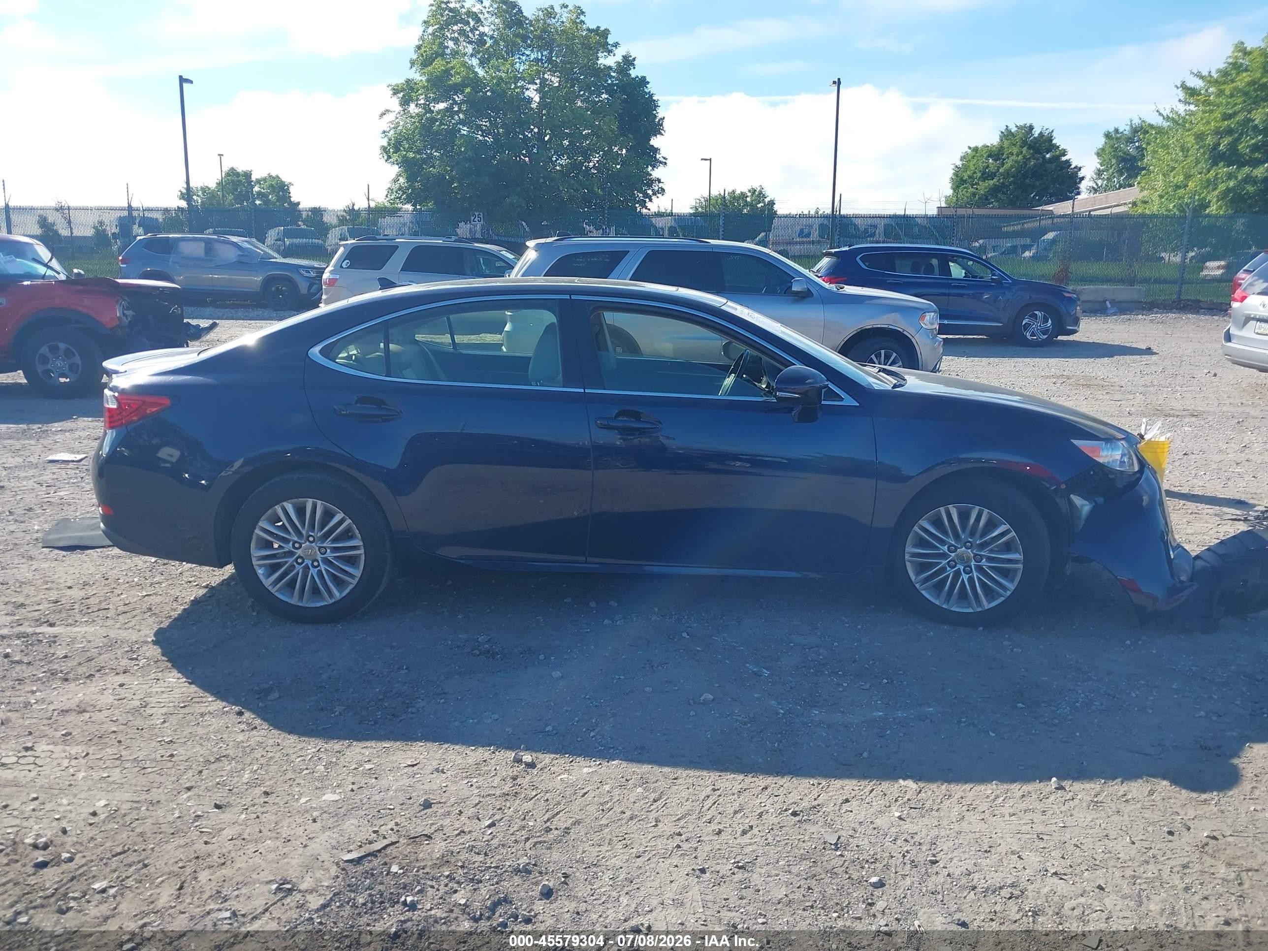 2014 Lexus Es 350   Blue vin: JTHBK1GG4E2139067