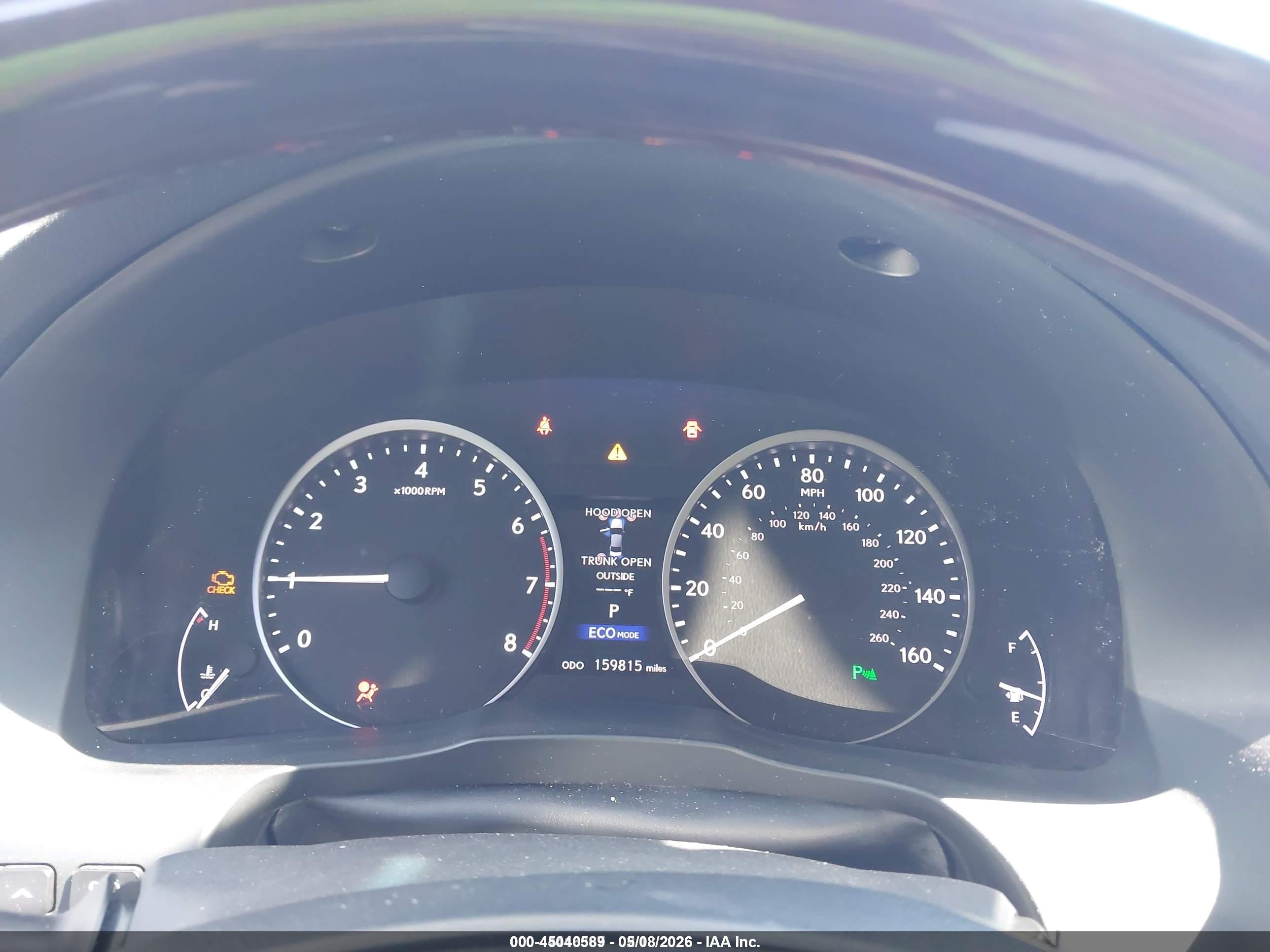 2014 Lexus Es 350   Silver vin: JTHBK1GG4E2142583