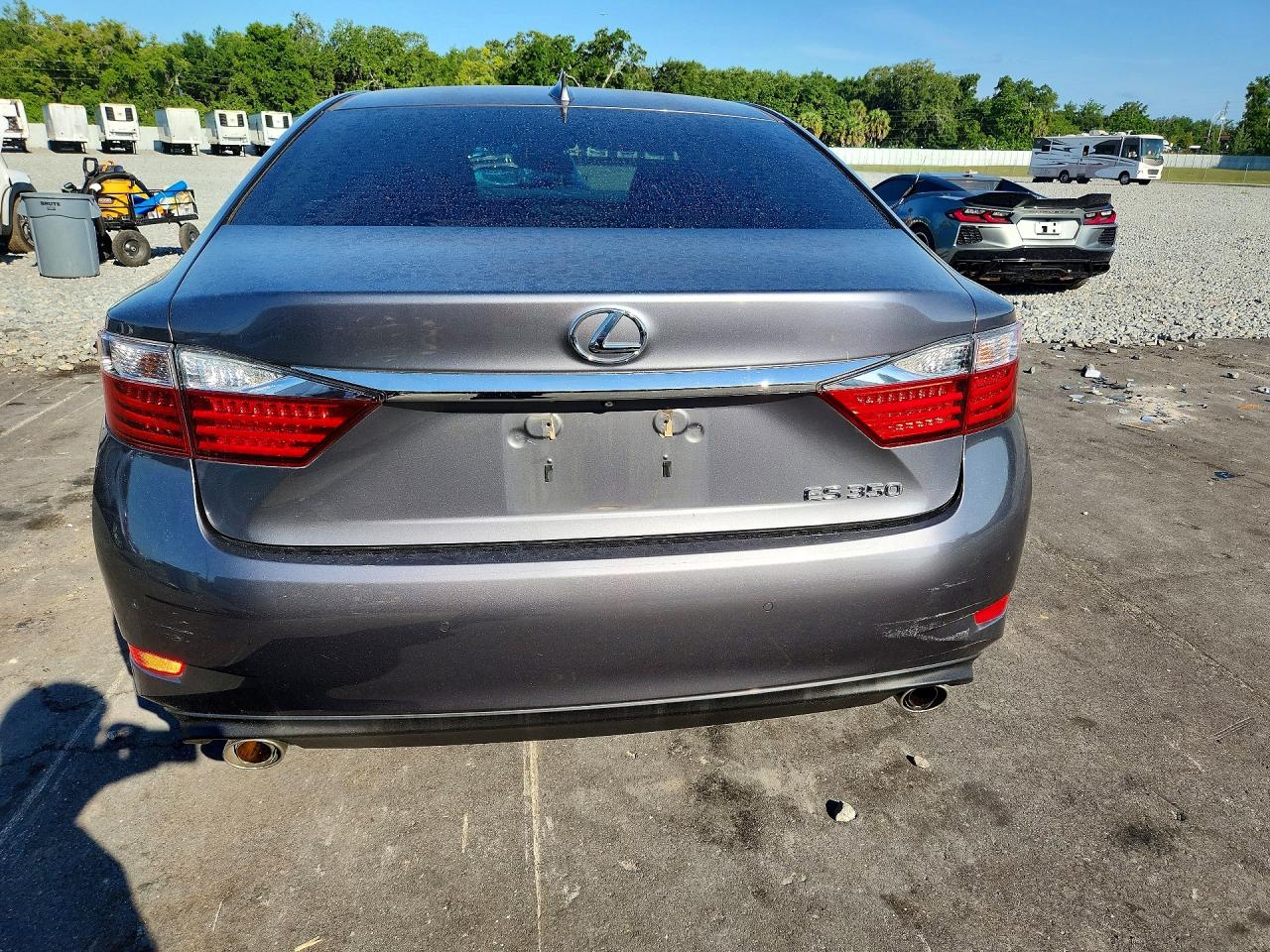 2015 Lexus Es 350 Gray vin: JTHBK1GG4F2156856