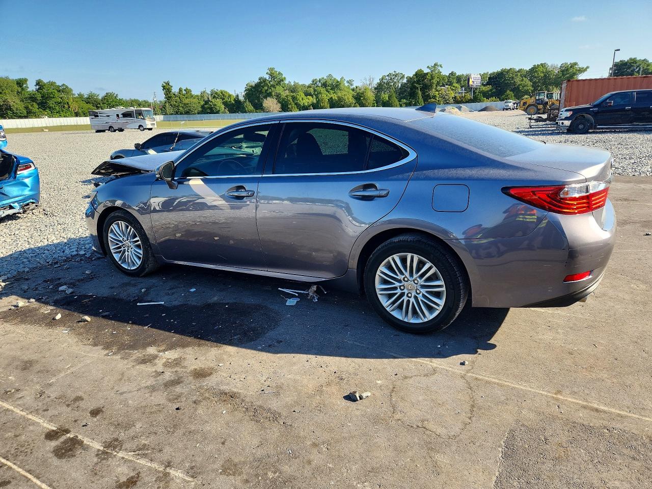 2015 Lexus Es 350 Gray vin: JTHBK1GG4F2156856