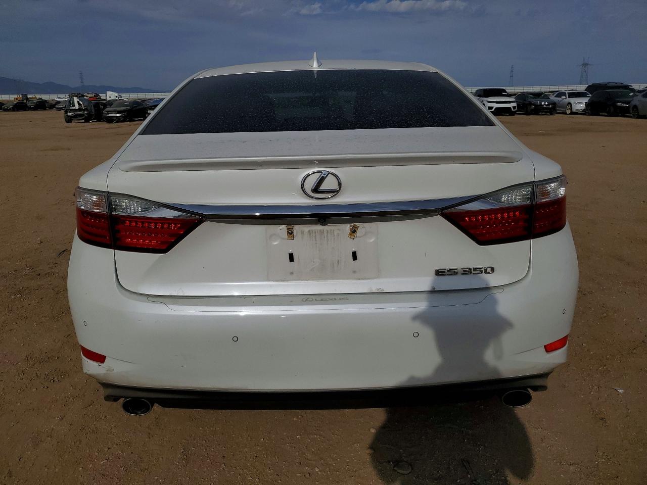 2015 Lexus Es 350 White vin: JTHBK1GG4F2170028