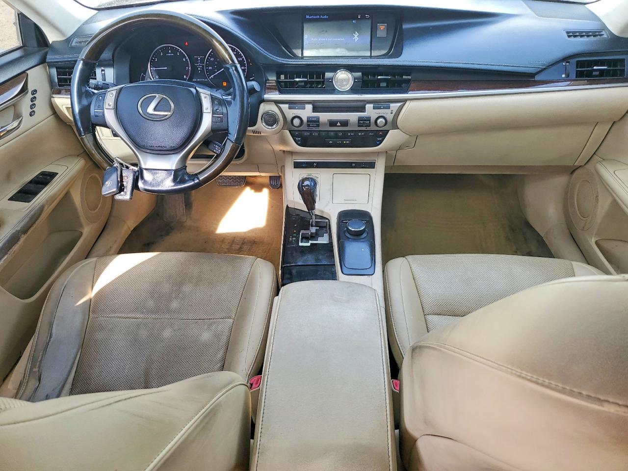 2015 Lexus Es 350 White vin: JTHBK1GG4F2170028
