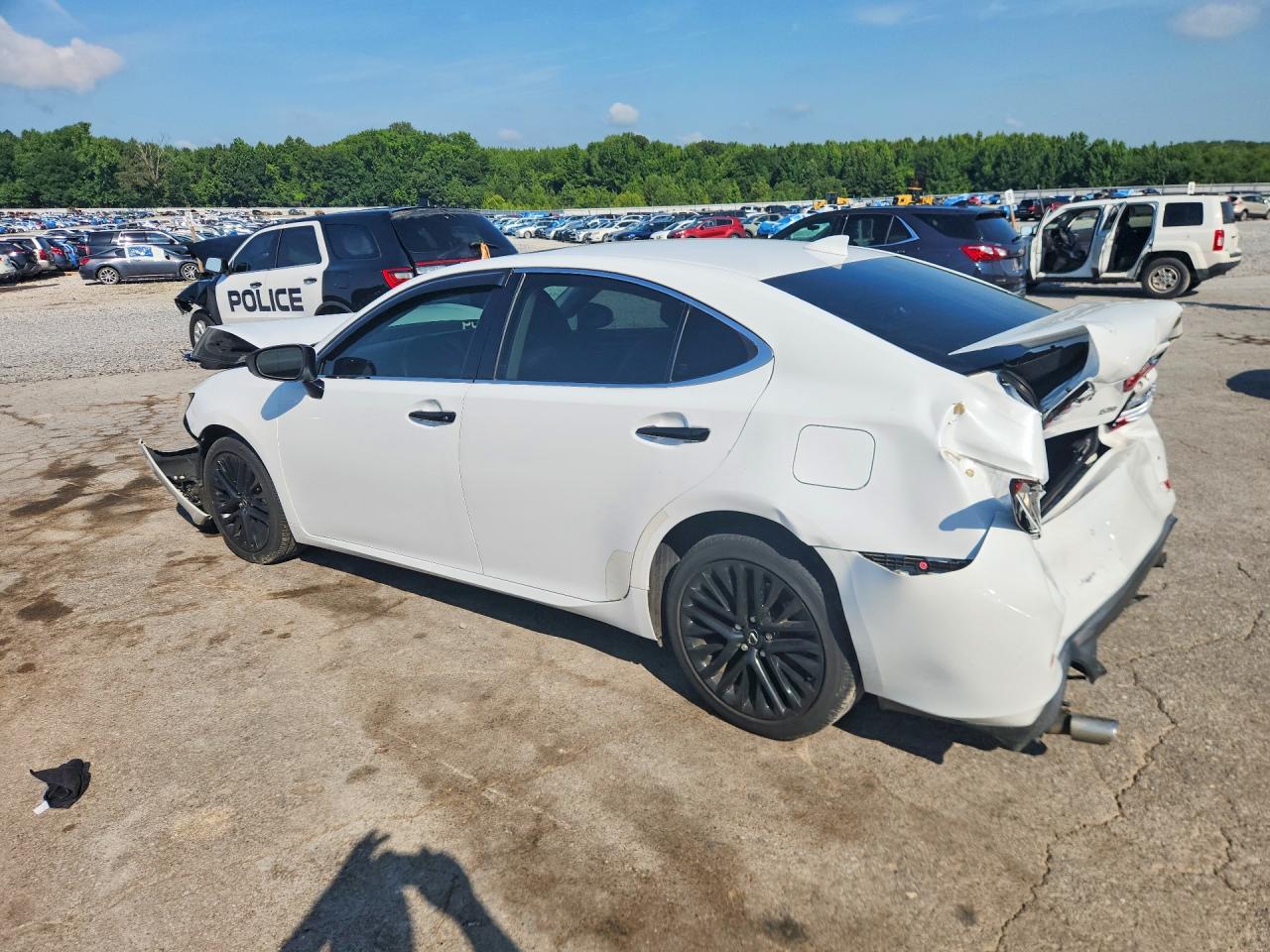 2015 Lexus Es 350 White vin: JTHBK1GG4F2174712