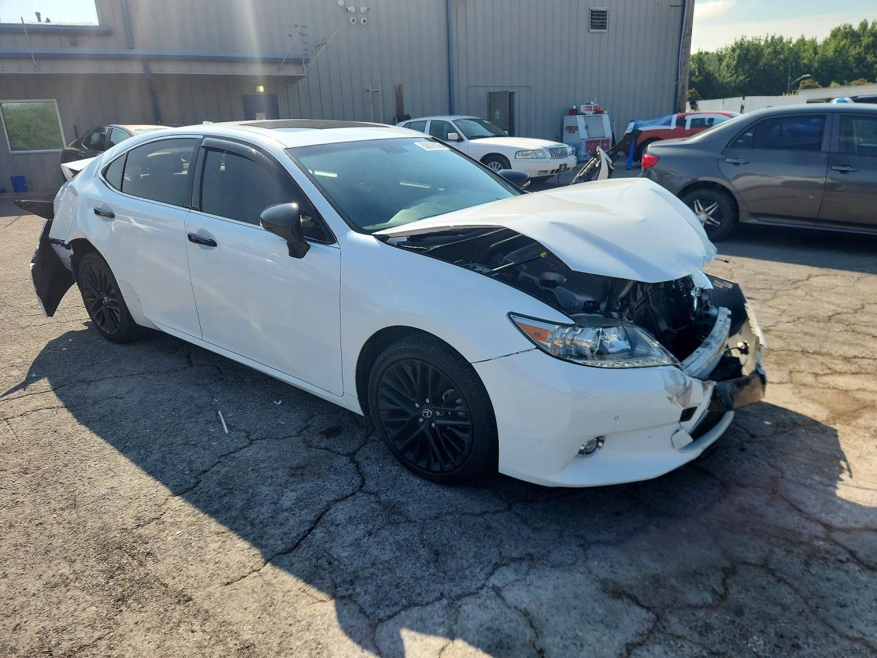 2015 Lexus Es 350 White vin: JTHBK1GG4F2174712