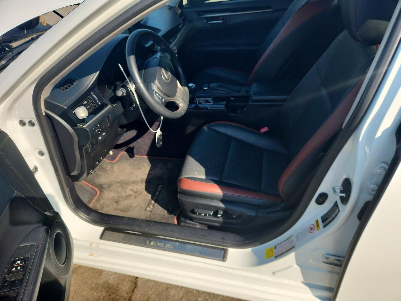 2015 Lexus Es 350 White vin: JTHBK1GG4F2174712