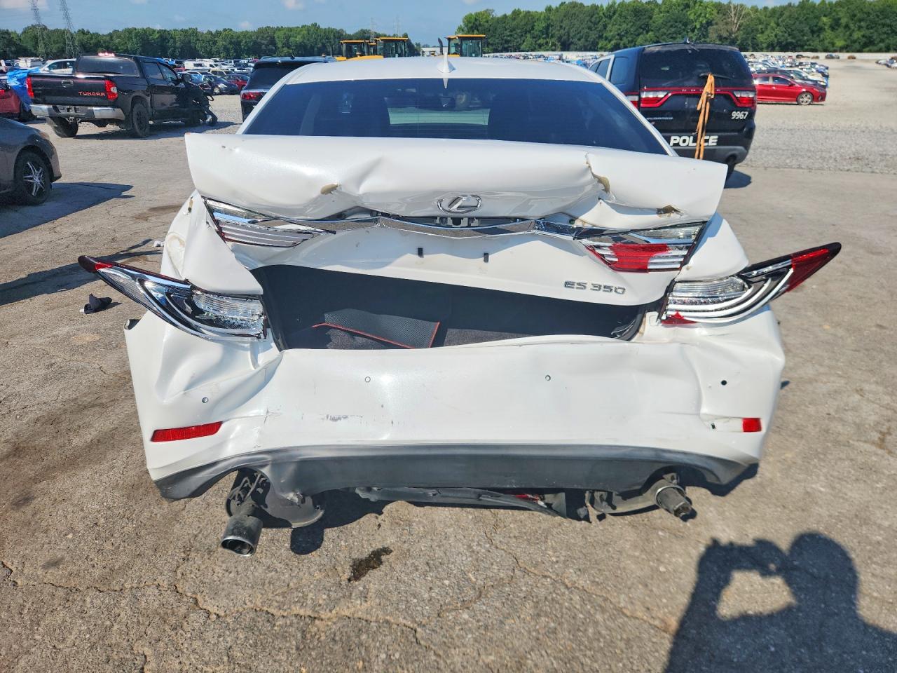 2015 Lexus Es 350 White vin: JTHBK1GG4F2174712