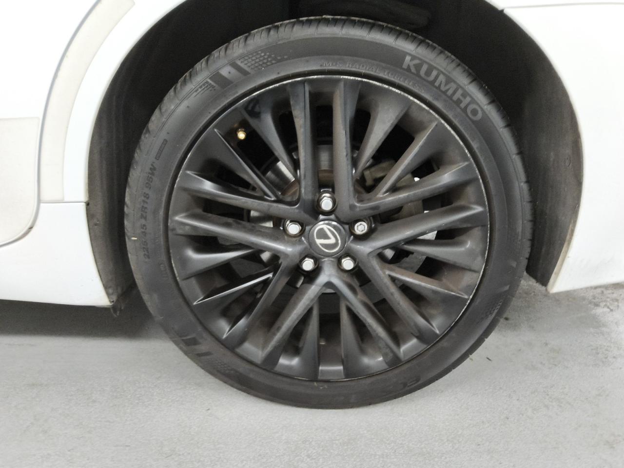 2015 Lexus Es 350 White vin: JTHBK1GG4F2175567 Damage: Left Rear Wheel, Curb Rash, > 12 Inches